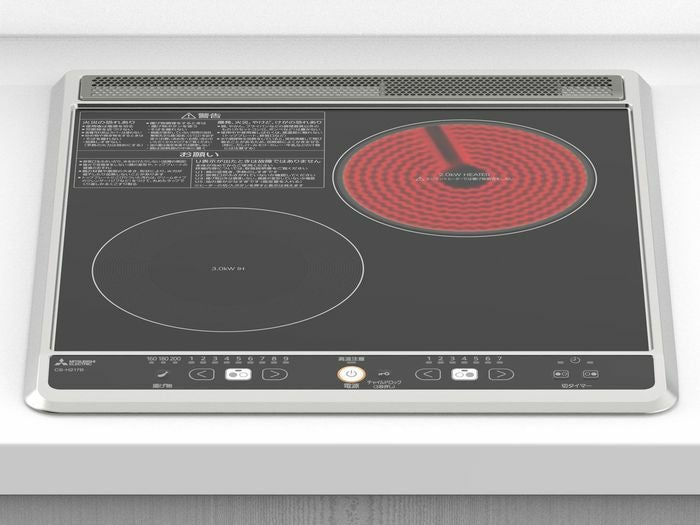三菱電機 ビルトインIHクッキングヒーター CS-H217B | マサニ 三菱電機 ビルトインIHクッキングヒーター CS-H217B | マサニ